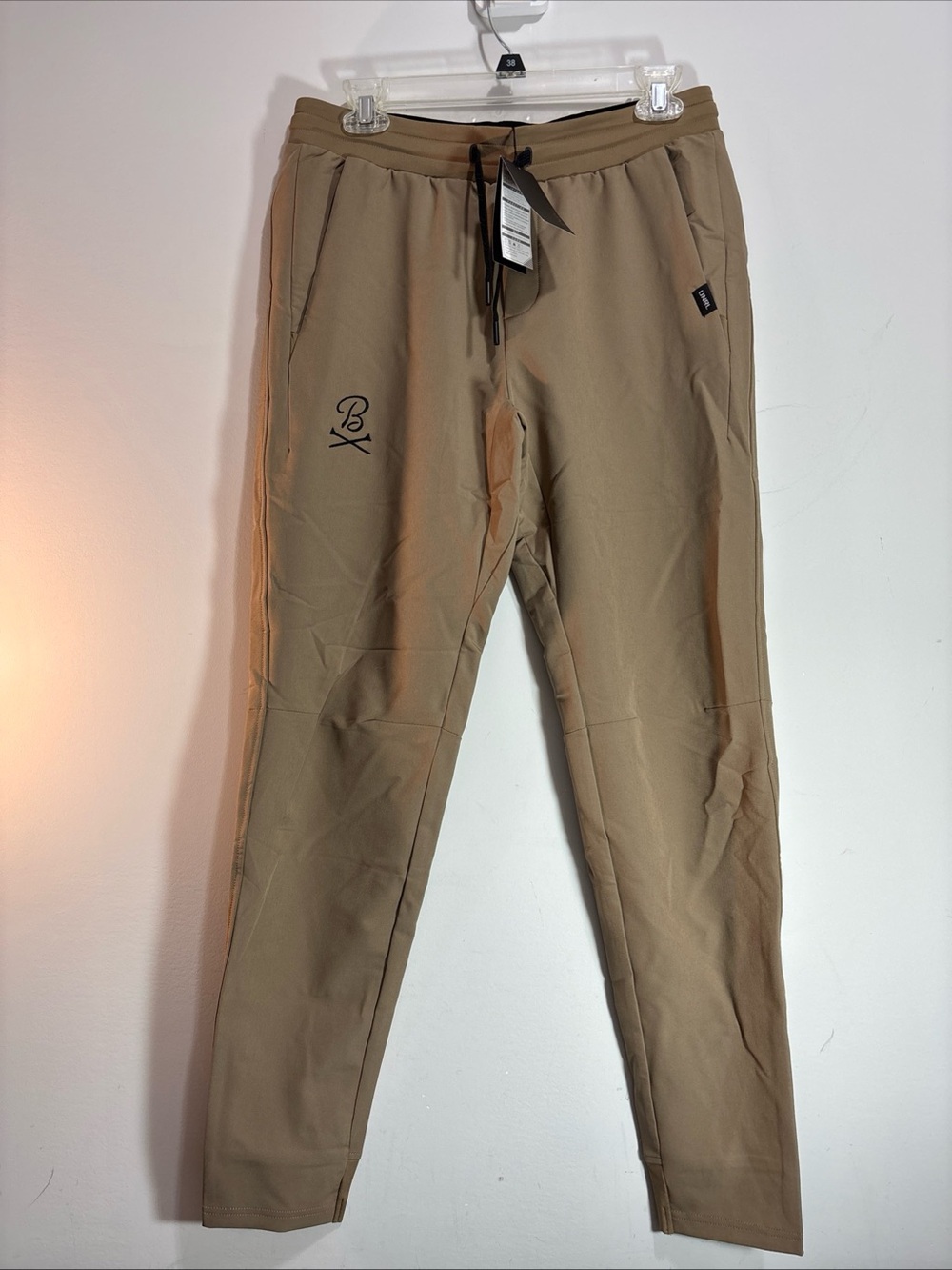 UNRL Men's Slim Jogger Pants in Khaki   1315
